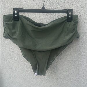 Kids Olive Green Bottoms
